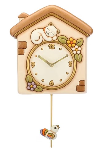 Orologio pendolo gatto - a,