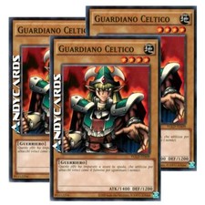 3x GUARDIANO CELTICO (Celtic Guardian) • Comune • YGLD ITA09 • YUGIOH ANDYCARDS