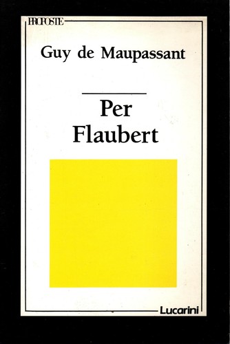 Libro per flaubert guy - guy, de