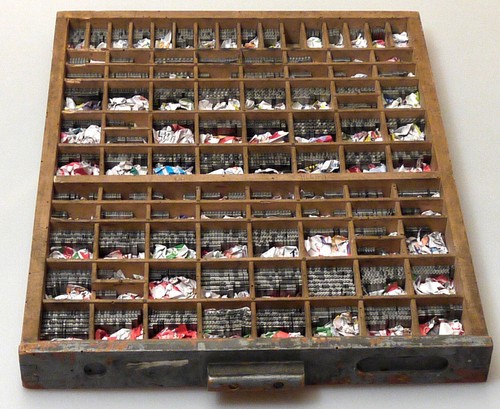 Antico cassetto completo - (prl),