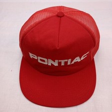 Vintage Snapback Pontiac Red