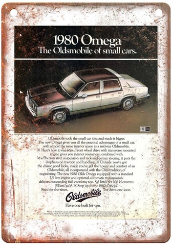 Insegna metallo oldsmobile - metallo,