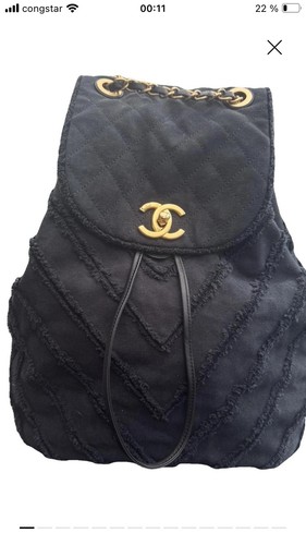 Zaino chanel chevron - zaino, coco
