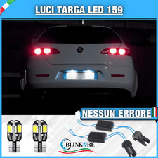 COPPIA LUCI TARGA LED ALFA