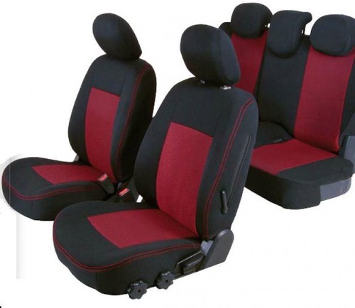 Coprisedili nero rosso - coprisedili, alfa