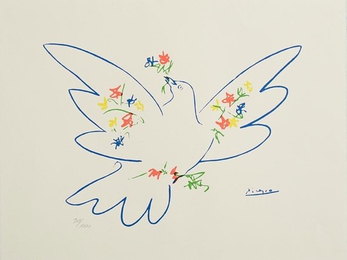 Pablo picasso colomba con - colomba,