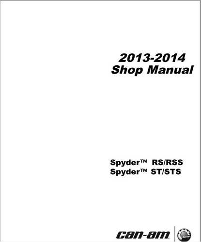 2013 2014 can spyder - can-am, rs