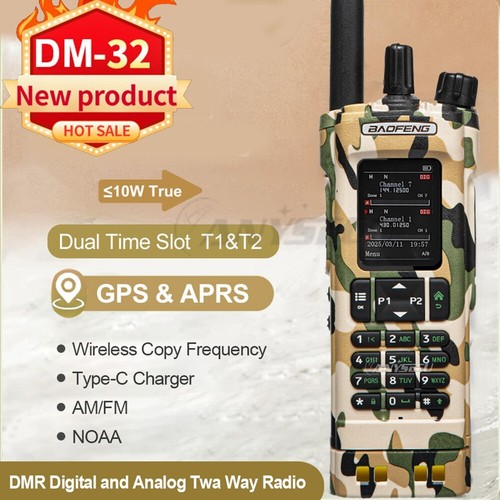Baofeng dmr walkie - dm-32,