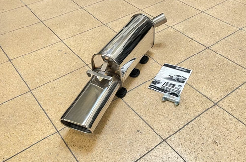 Scarico sportivo acciaio - scarico, inox