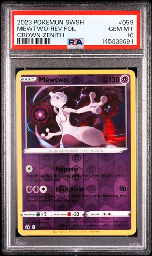 Psa gem mint mewtwo - 10,