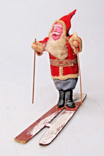 Antico sciatore vintage faccia