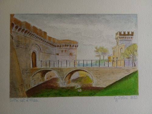 Quadro acquerello carta - quadro,