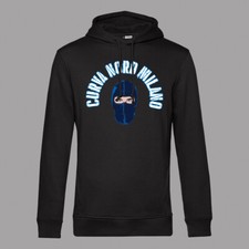 MILANO FELPA HOODIE STADIO CAPPUCCIO CURVA NORD TIFOSO UOMO ULTRAS