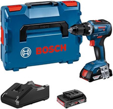 Bosch Professional 06019H5201 - Trapano avvitatore GSR 18 V, 55 (2 batterie da 2