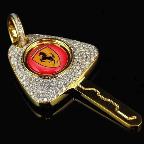 Ciondolo chiave ferrari - chiave,