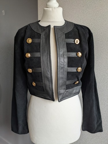 Giacca nera vintage - , donna