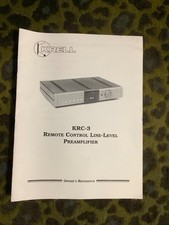 KRELL KRC-3 Preamplificatore