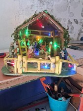 presepe artigianale, fatto a