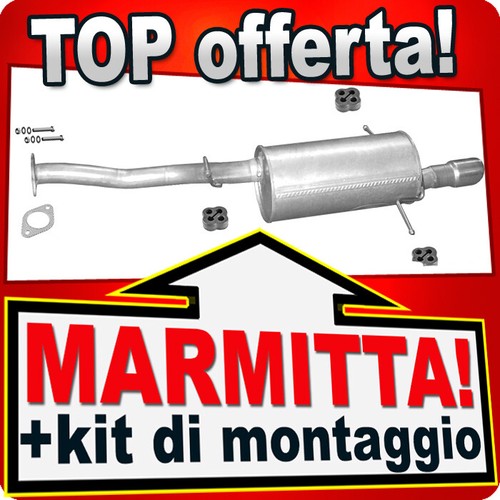 Silenziatore posteriore per - posteriore,