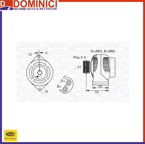Magneti marelli alternatore - magneti,