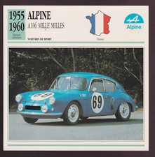 1955-1960 ALPINE A106 MILLE