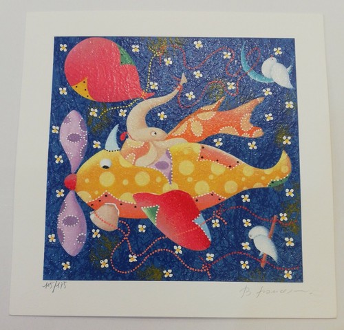 Beppe francesconi serigrafia - -,