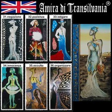 Sibyl vintage tarot cards deck rare book psychic oracle fortune telling handmade