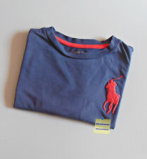 T-shirt maglietta maniche corte Polo Ralph Lauren Bambino Unisex blu 10 12 anni