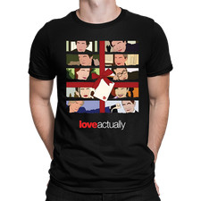 t-shirt uomo realmente amore -