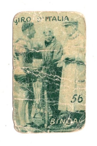 Ciclismo figurina cartonata - figurina,