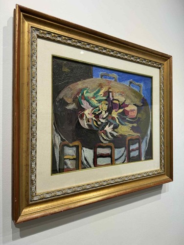 Saverio terruso olio tela - saverio, su