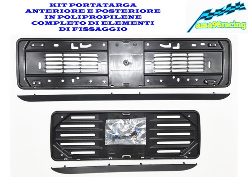 Kit portatarga auto - portatarga, in