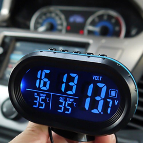 Orologio auto digitale lcd - digitale,