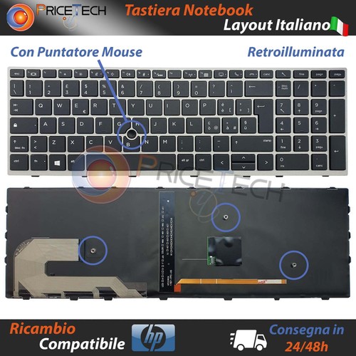 Tastiera italiana elitebook - italiana,