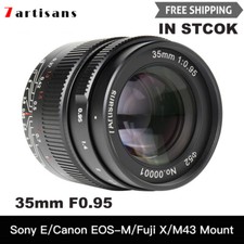 7artisans 35 mm F0.95 APS-C obiettivo messa a fuoco manuale per Canon Nikon Sony Fuji M4/3 M43