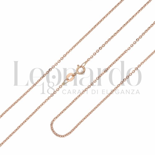 Catenina maglia rolo - ', rosa
