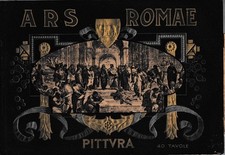 ARS ROMAE  pittura 40 tavole