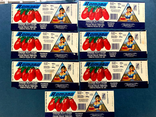 Etichette pomodori pelati - 7,