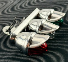 BICICLETTA TRIPLA MINI BEE LIGHT CON VISIERA CABLATA ROSSO/BIANCO/VERDE LOWRIDER CRUISER