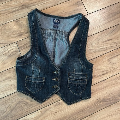 Gilet donna blu asfalto - , con