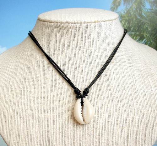 Collana conca cowrie surfer - collana,