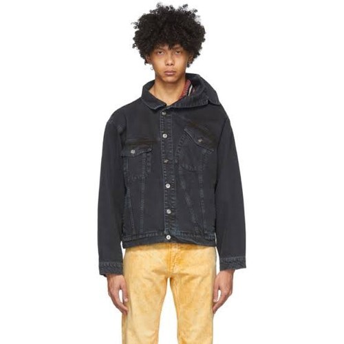 Giacca project nera denim - giacca, y/project