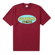 Supreme New York Tee Cardinal