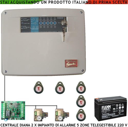 Diana centrale antifurto - antifurto, 5