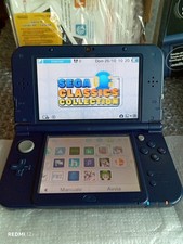 NINTENDO NEW 3DS XL IPS BLU METALLICO CON SCATOLA  + 32GB OTTIME CONDIZIONI