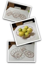 Set accessori cucina in filo metallico color rame