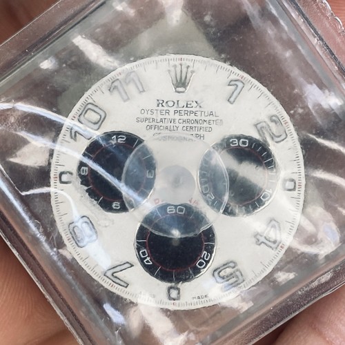 Rolex white racing nos - racing, dial