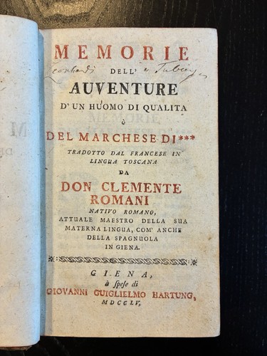 1755 memorie avventure un - e,