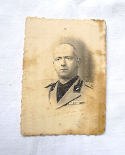 VECCHIA FOTO MILITARE DIVISA