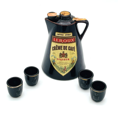 Brocca ceramica marrone leroux - brocca,